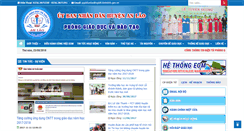 Desktop Screenshot of pgdanlao.edu.vn